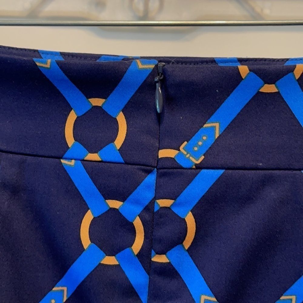 Melly M Skirt Mini B Green / Royal Blue - Picture 8 of 11
